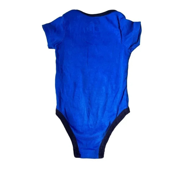 NIKE “Believe the Hype”‎ Baby 6/9M Blue Onesie - Picture 3 of 3